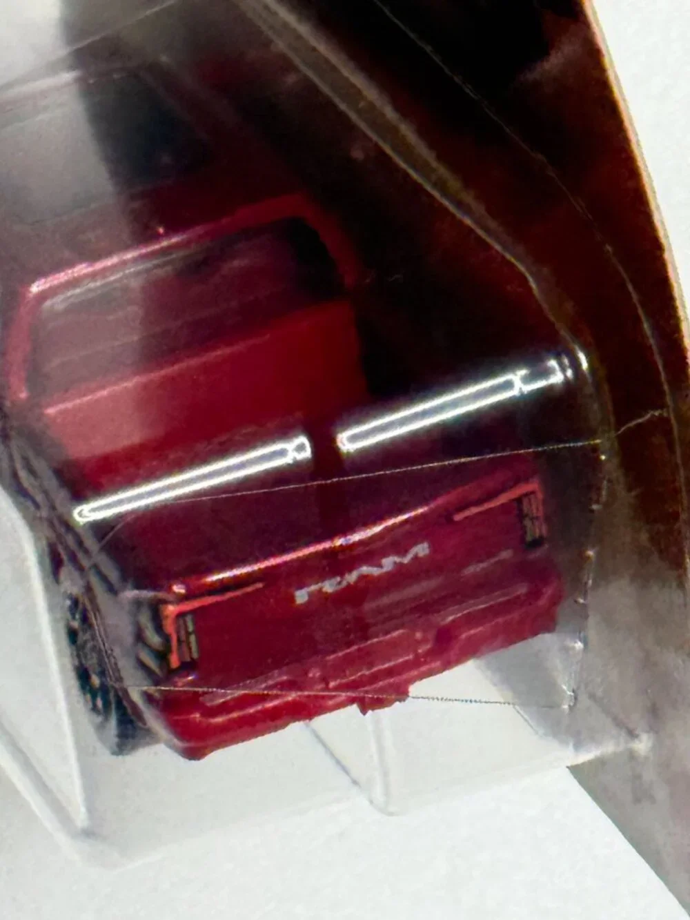 Matchbox 2025 Ram 1500 REV Pickup Red Truck 27/125 New on Card